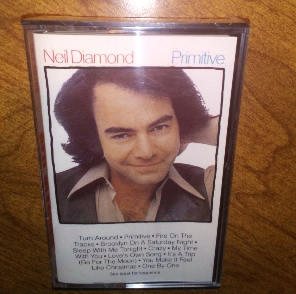 Neil Diamond Primitive 1984 Columbia Records Cassette Sealed